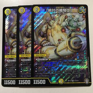 絶対の楯騎士　3枚