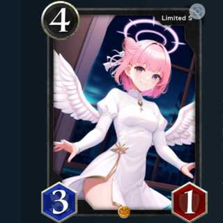 Black Angel, Duplicate, when summoned, -2/-0 S-Card for a random opponent Unit.