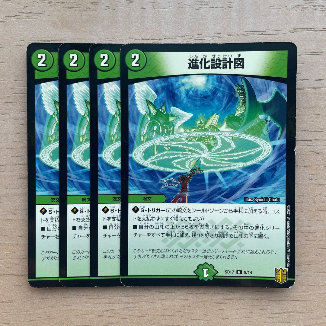 Evolutionary blueprint R-foil 9/14