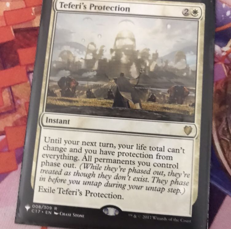 テフェリーの防御　MTG