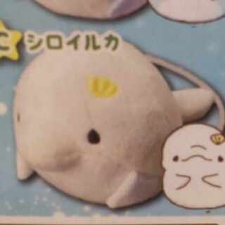 Yuruika Petit Plushie (Beluga Whale) New