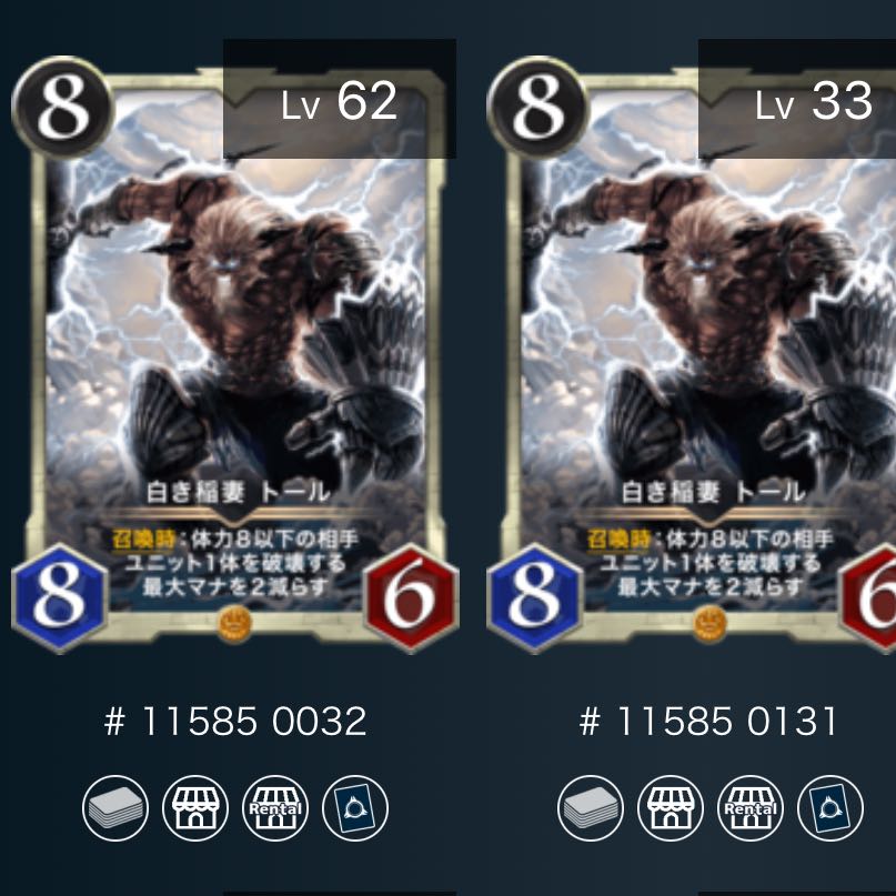 トール　スピ無し2枚