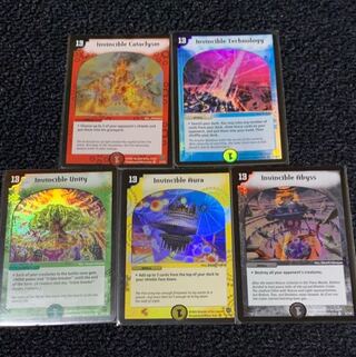 インビンシブル5種 英語版