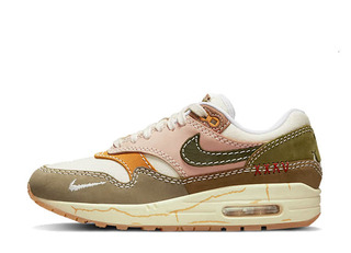 Nike Wmns Air Max 1 Premium "Wabi-Sabi" Sail/Cargo Khaki/Mineral Clay/Pilgrim 24cm
