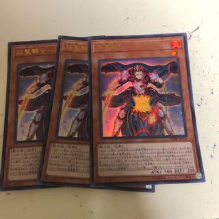 遊戯王 翌日配送 焔聖騎士 リナルド 3枚