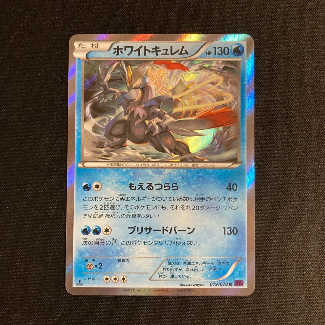 d327 Ho WightKyurem 1ED XY10 R Kira Pokémon Tretre