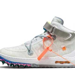 オフホワイト × ナイキ エアフォース1 ミッド "ホワイト" 27cm