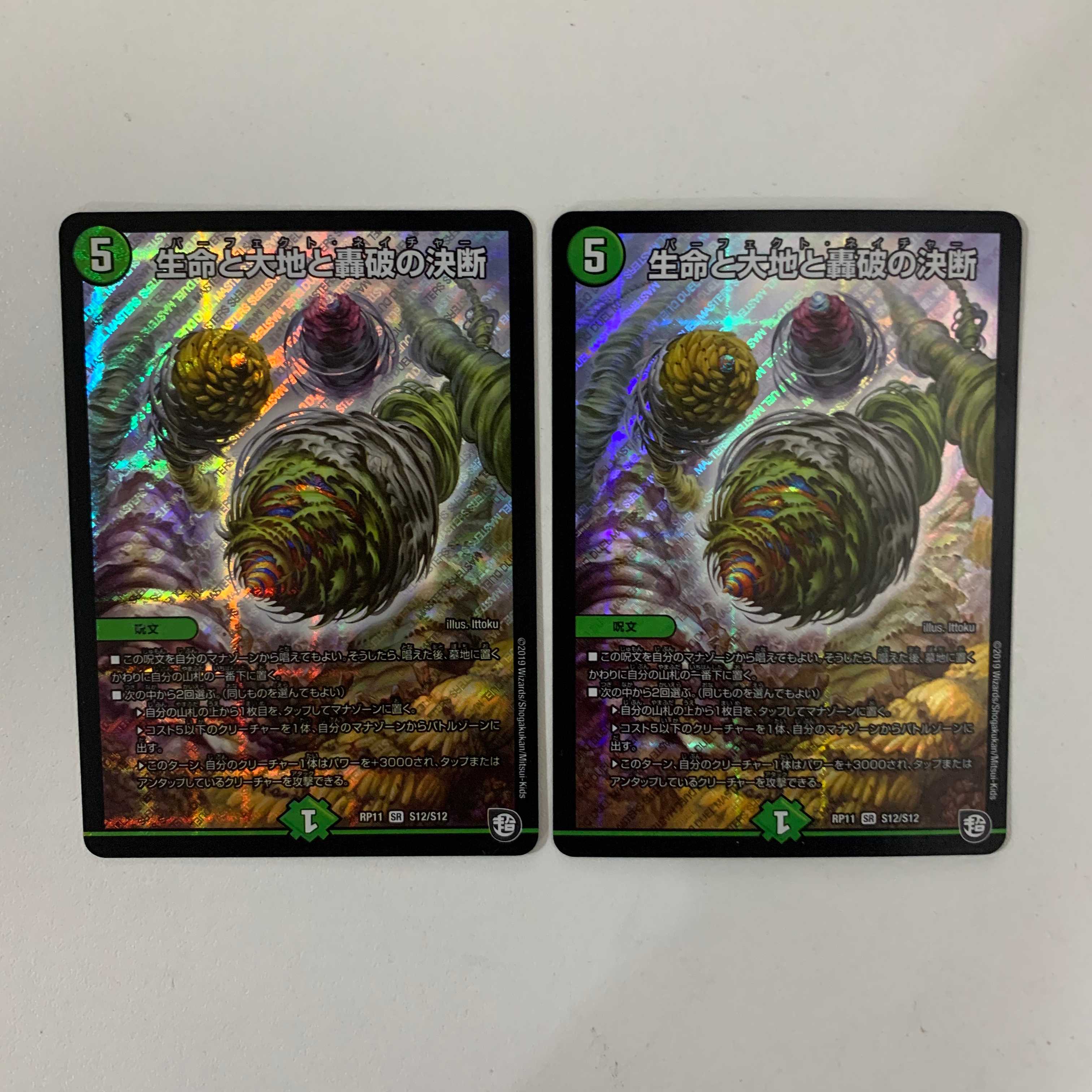 (追跡有)生命と大地と轟破の決断 パーフェクトネイチャー ２枚