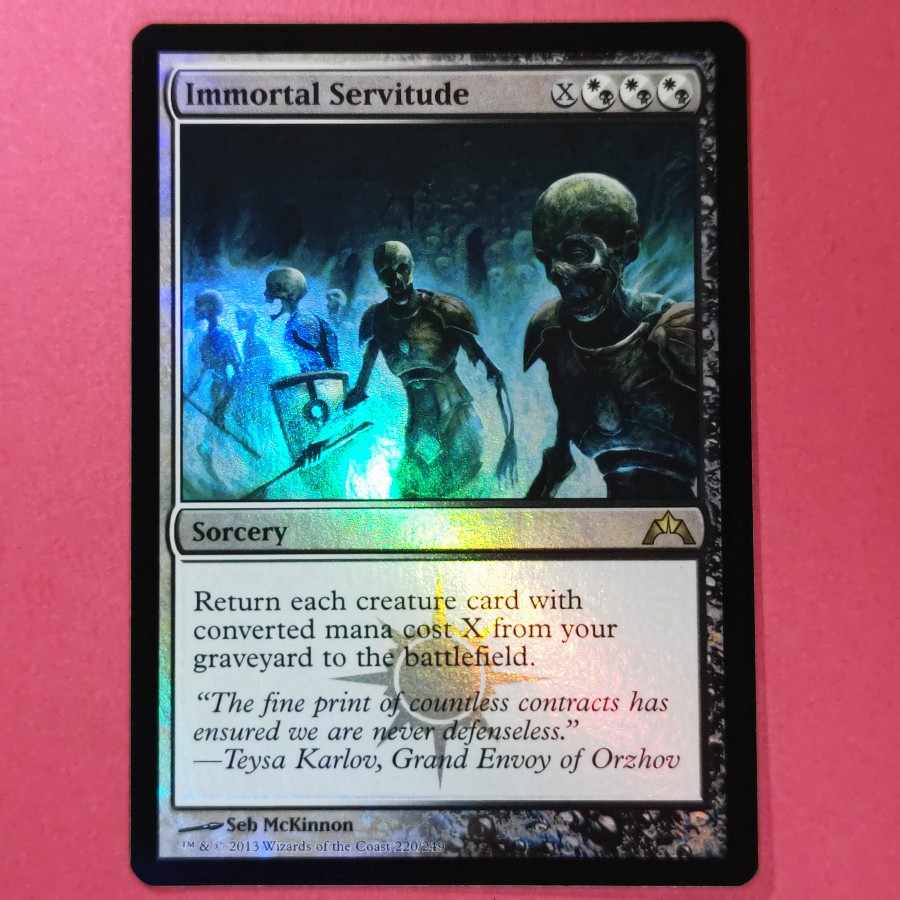 Immortal Servitude Rare 220/249