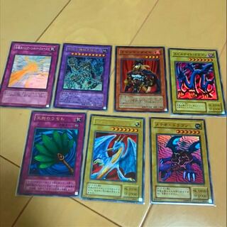 遊戯王 初期 カード 天狗のうちわ エビルナイトドラゴン 7y メテオドラゴン