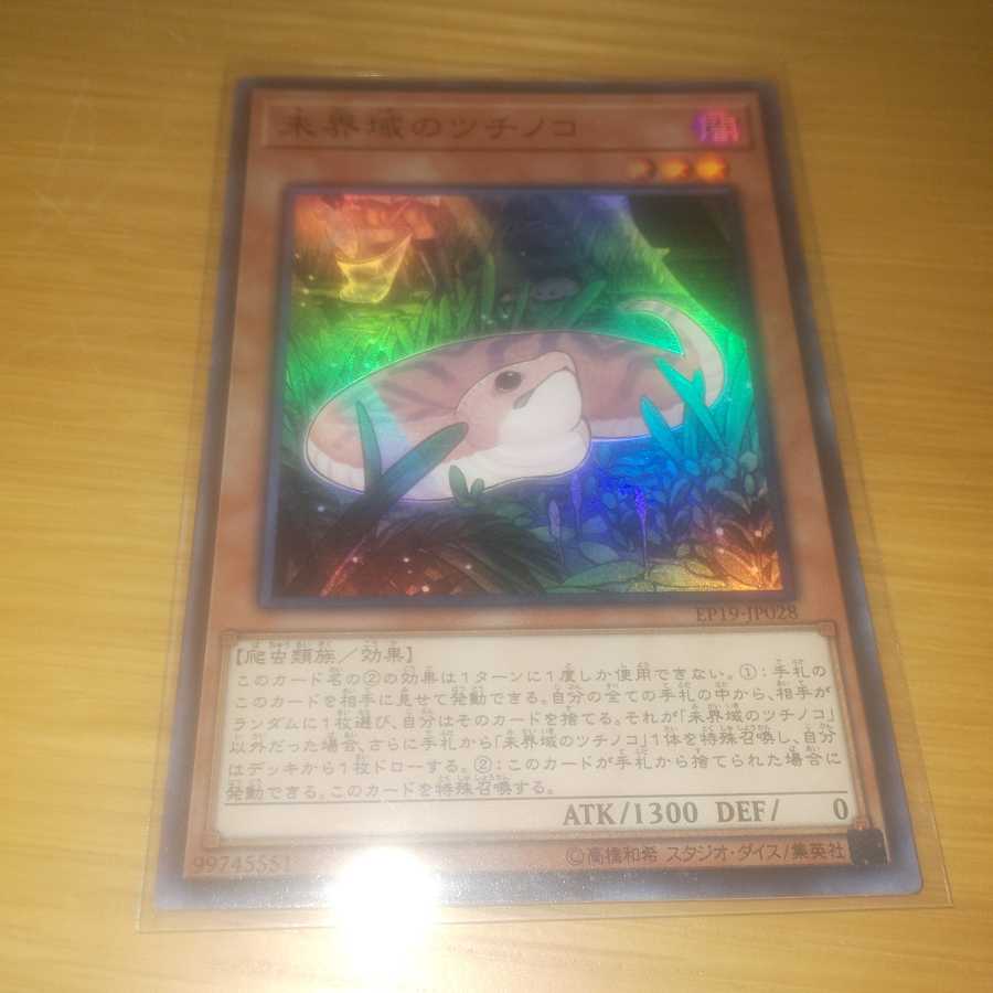 遊戯王 未界域のツチノコ