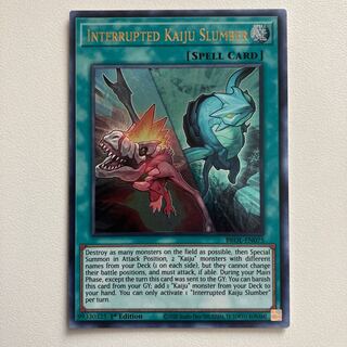 妨げられた壊獣の眠り