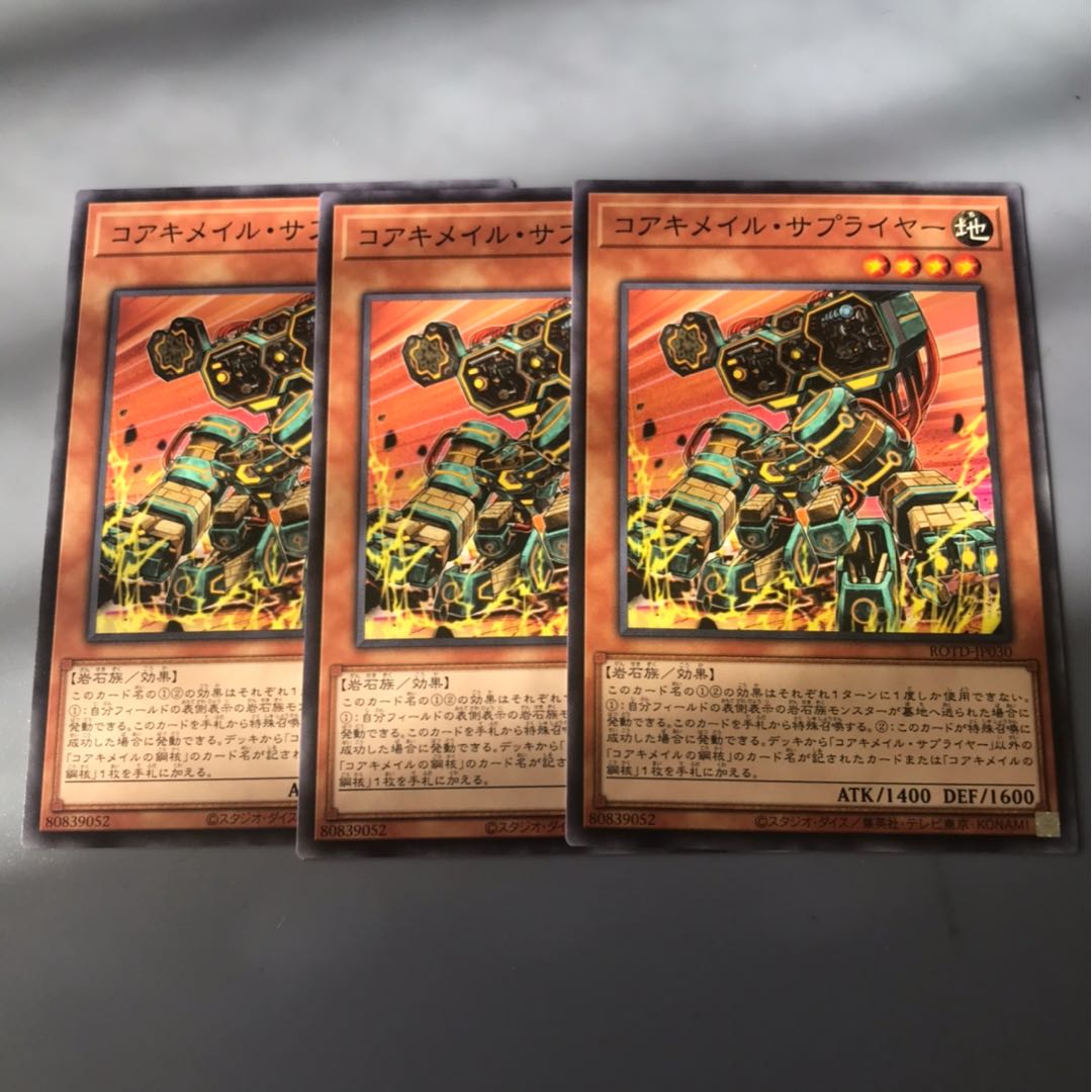 コアキメイルサプライヤー　3枚