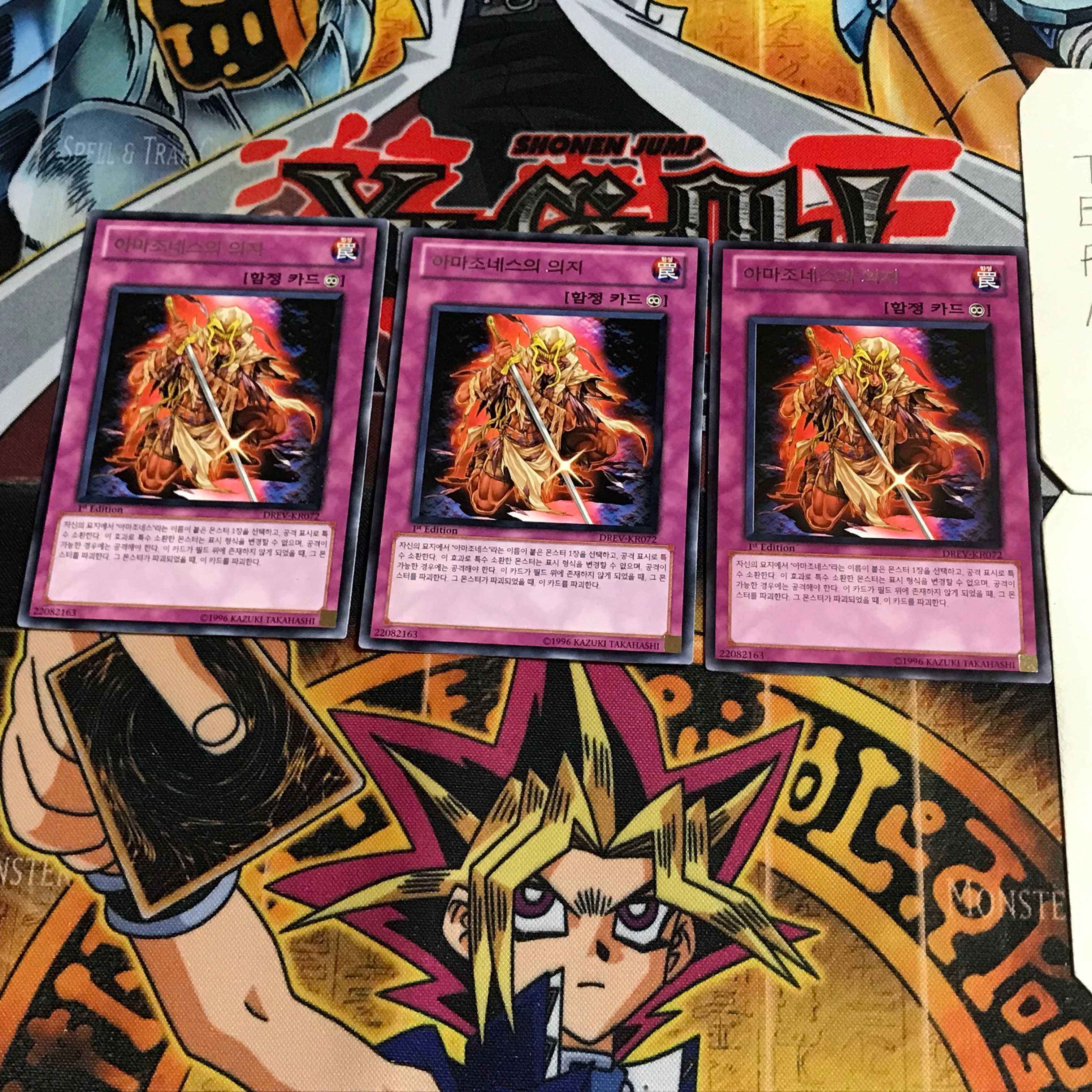 韓国版 アマゾネスの意地 1 レア 3枚セット てら