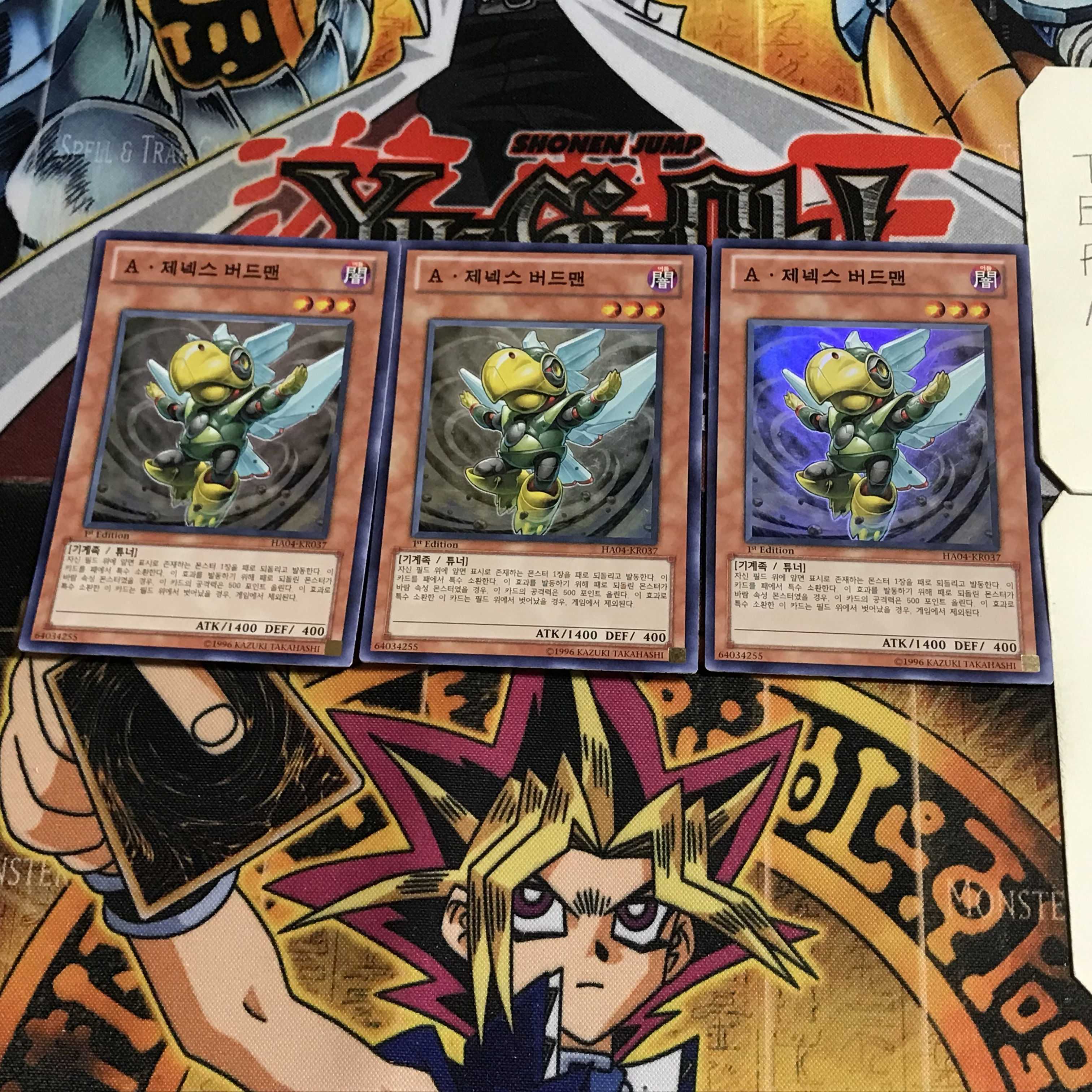 韓国版 A・ジェネクス・バードマン 2 スーパー 3枚セット