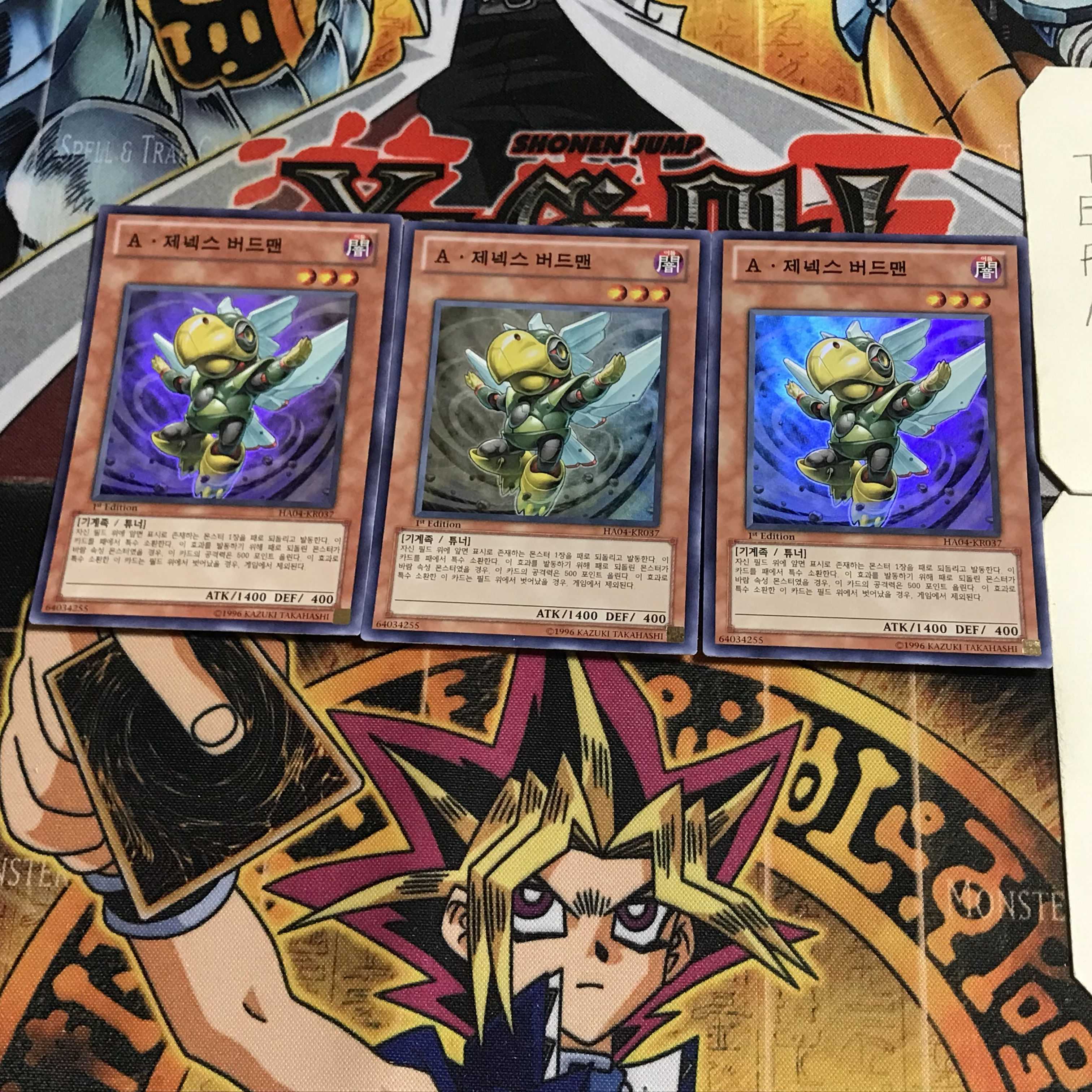 韓国版 A・ジェネクス・バードマン 3 スーパー 3枚セット