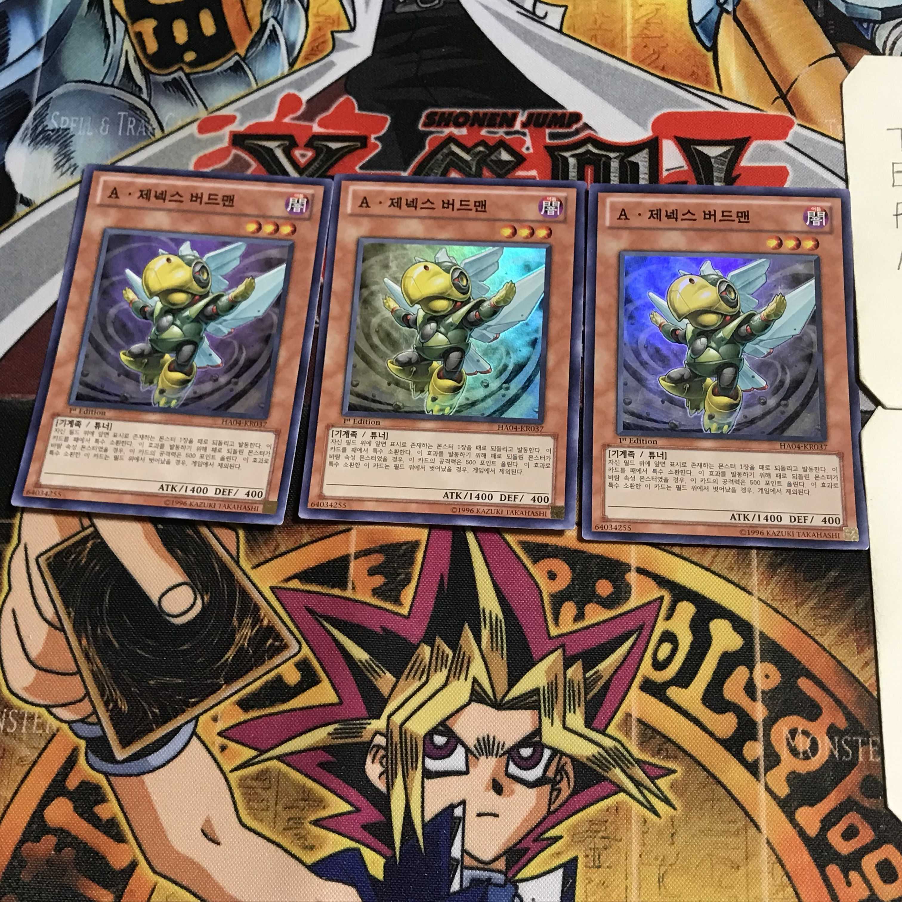 韓国版 A・ジェネクス・バードマン 5 スーパー 3枚セット