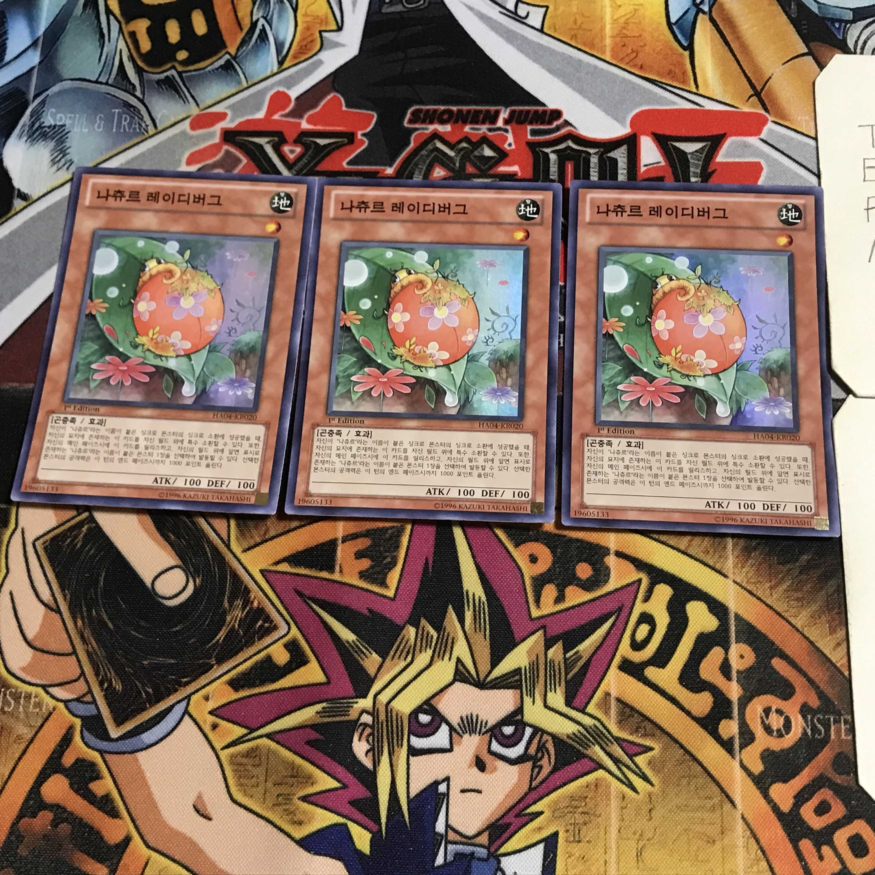 韓国版 ナチュル・レディバグ 4 スーパー 3枚セット