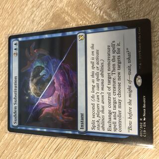 Sudden Substitution Rare 11/302 1枚