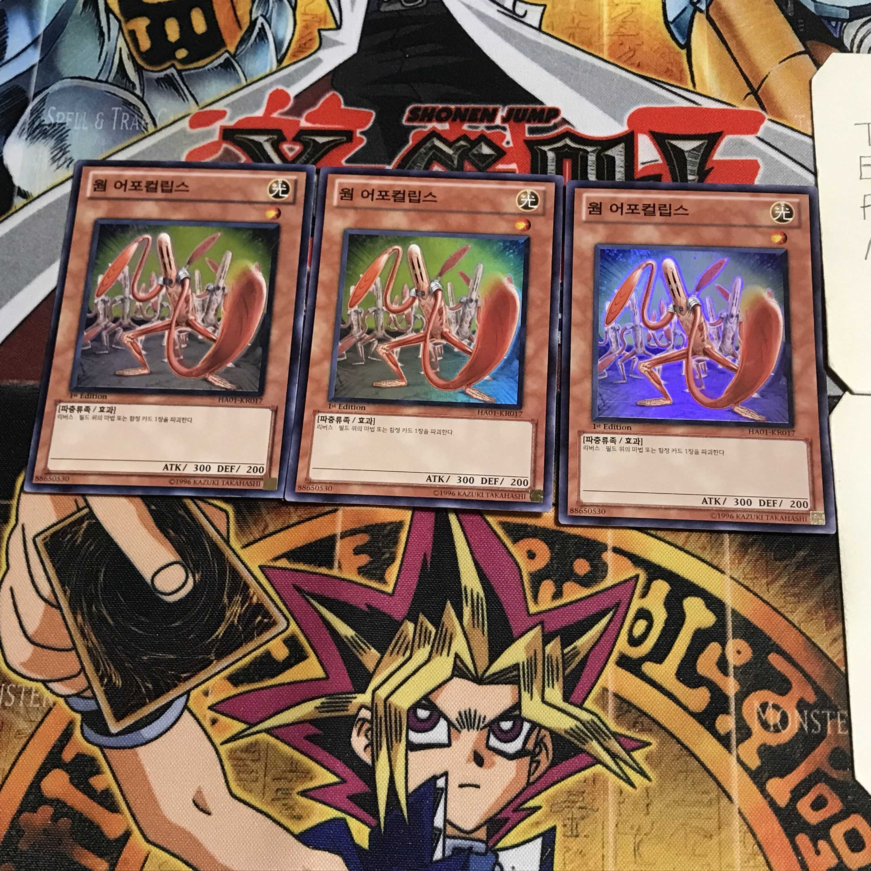 韓国版 ワーム・アポカリプス 9 スーパー 3枚セット てら