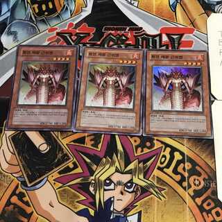 Korean version Royal Firestorm Guards 1 Super 3-card set Tera