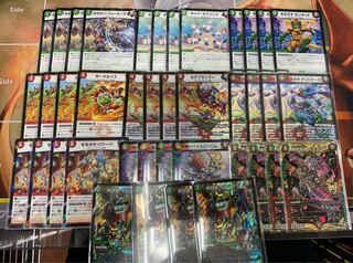 チーム切札デッキ デッキ販売 デュエマ侍 トレカ侍 1ブロック対応 1枚