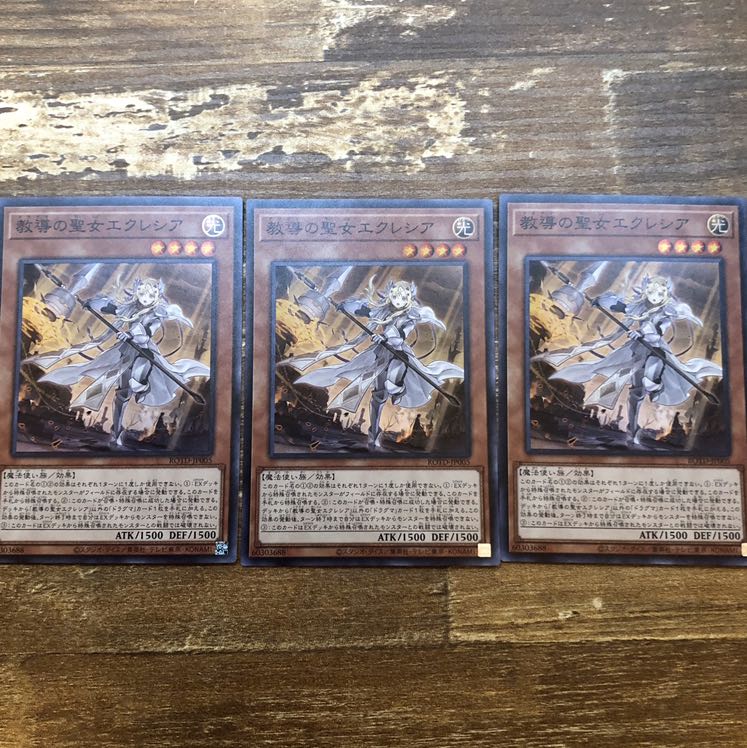 教導の聖女エクレシア　3枚
