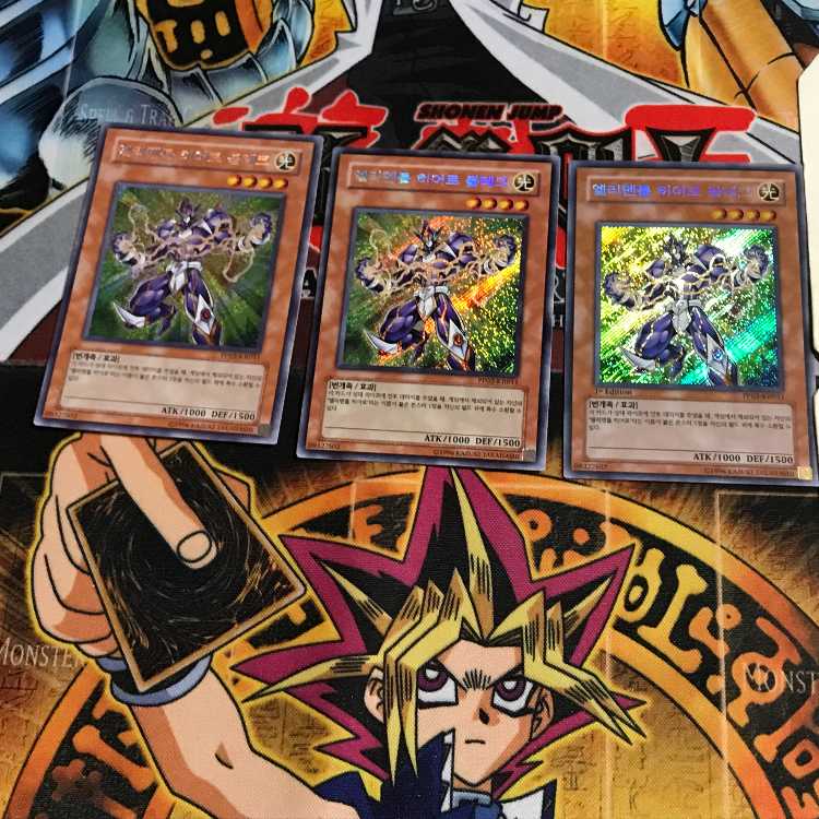 Korean Elemental HERO Voltic 2 Secret 3-card set Tera