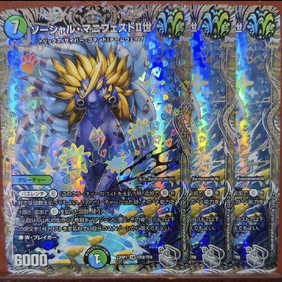 srs set discount social manifest II (silver treasure) sr tr8/tr9