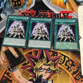 English Inferno Reckless Summon 1 Normal, set of 3 Tera.