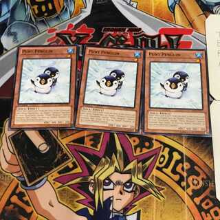 English Puny Penguin 3 Normal 3-card set Tera