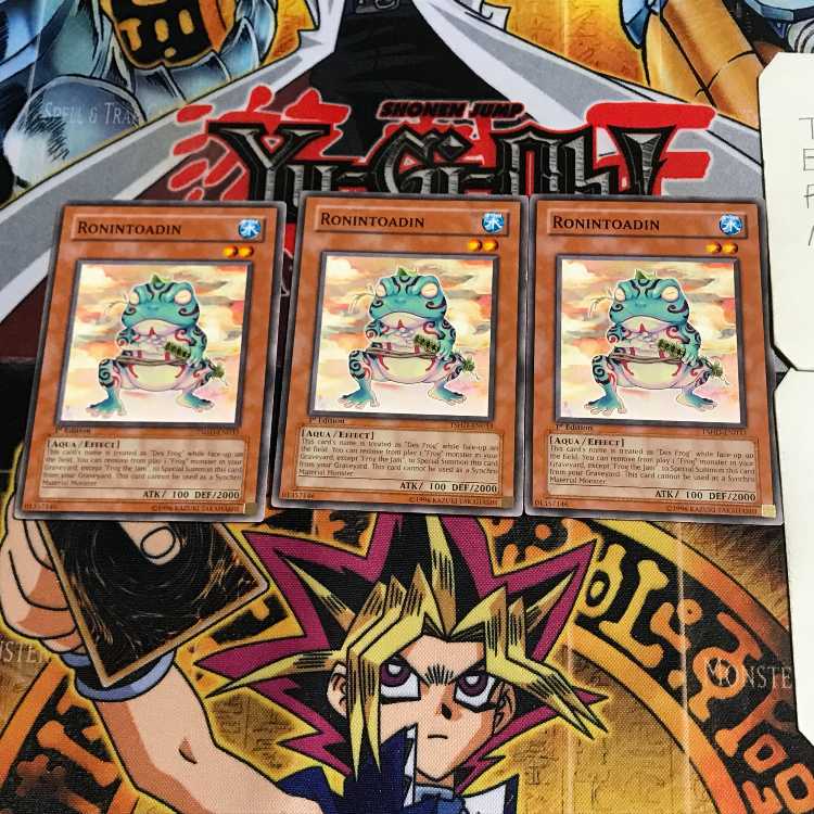 English Ronintoadin 2 Normal, set of 3 Tera.