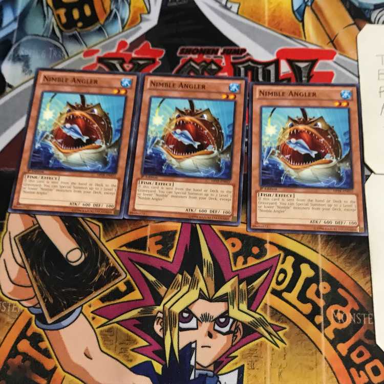 English Nimble Angler 3 Normal 3-card set Tera