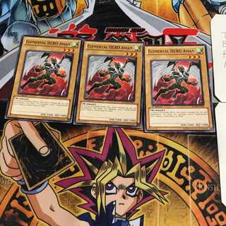 英語版 E・HERO フェザーマン 1 ノーマル 3枚セット てら