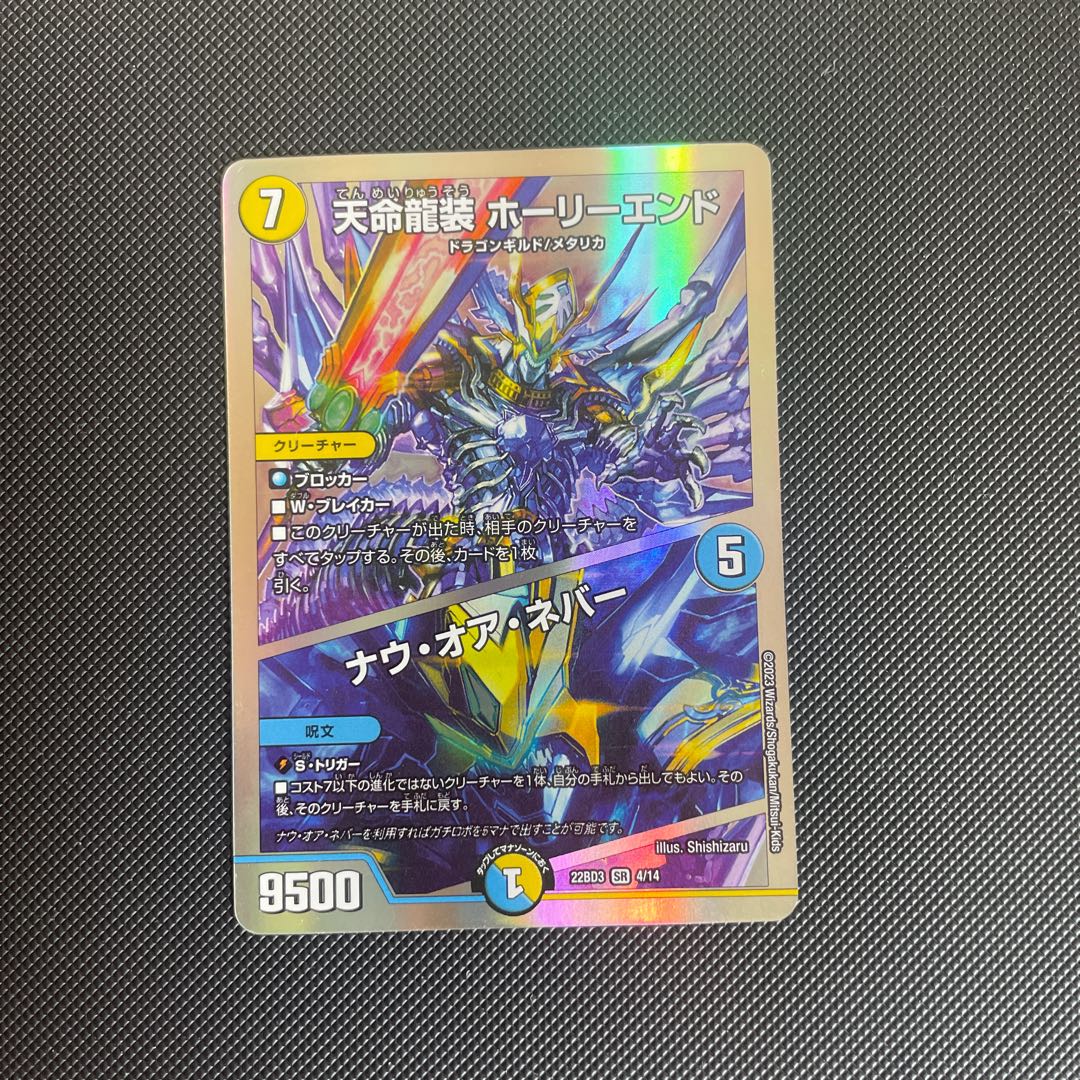 天命龍装 ホーリーエンド/ナウ・オア・ネバー SR S1/S12