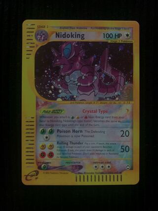 Nidoking Crystal holo クリスタル ニドキング