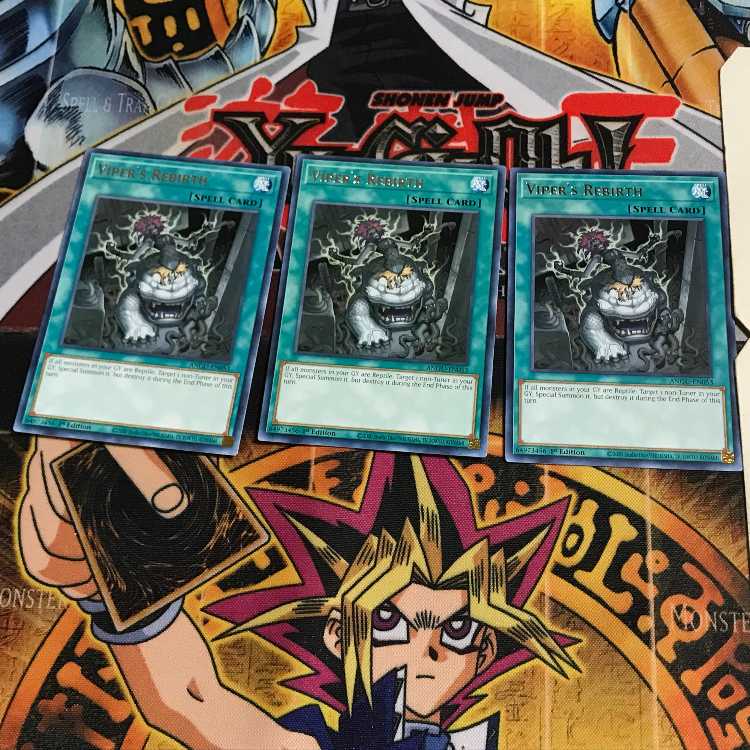 英語版 ヴァイパー・リボーン 7 レア 3枚セット てら