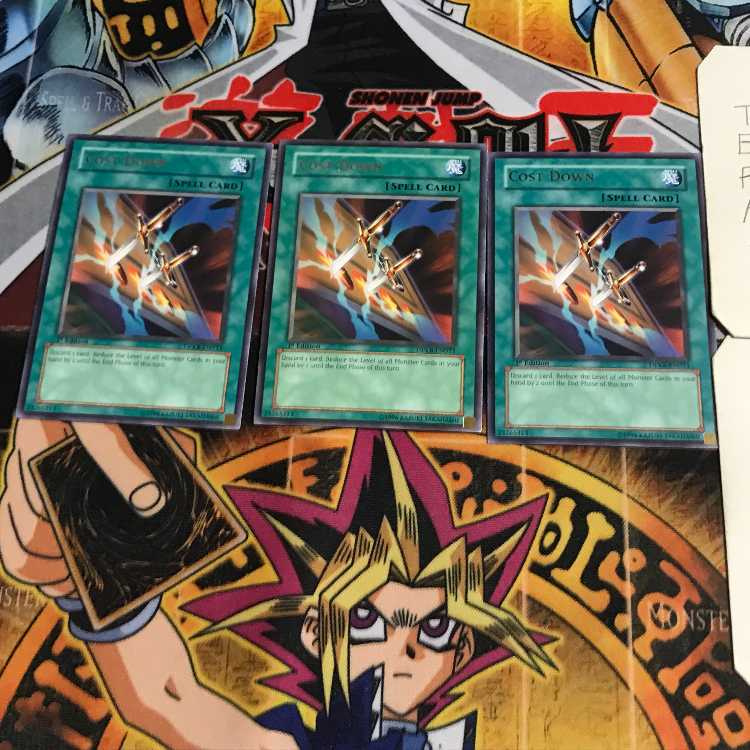 英語版 コストダウン 1 レア 3枚セット てら