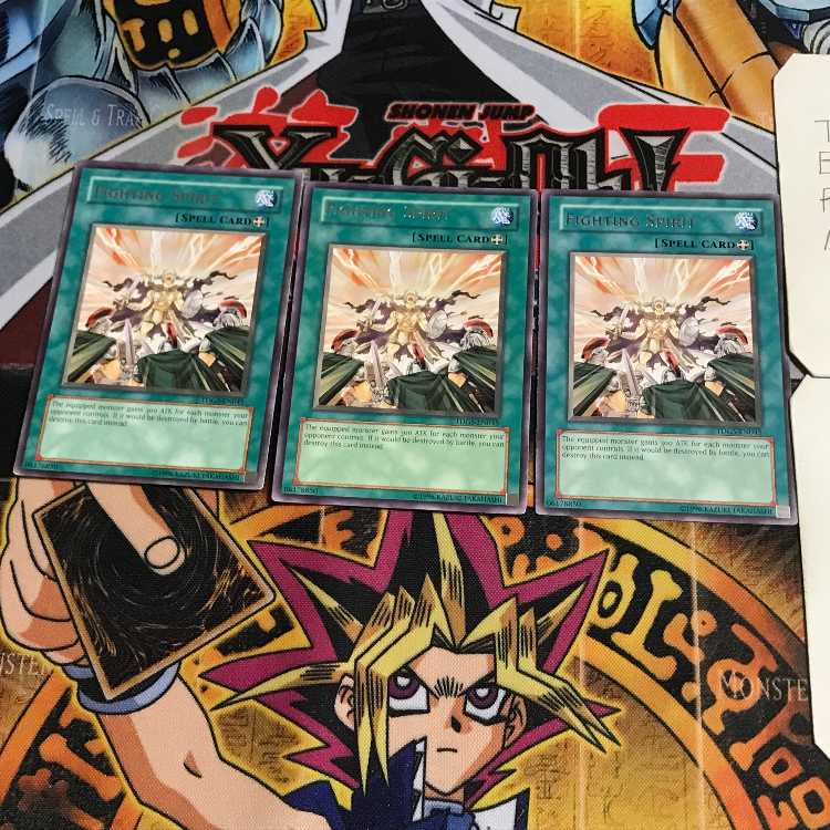 英語版 ファイティング・スピリッツ 3 レア 3枚セット てら