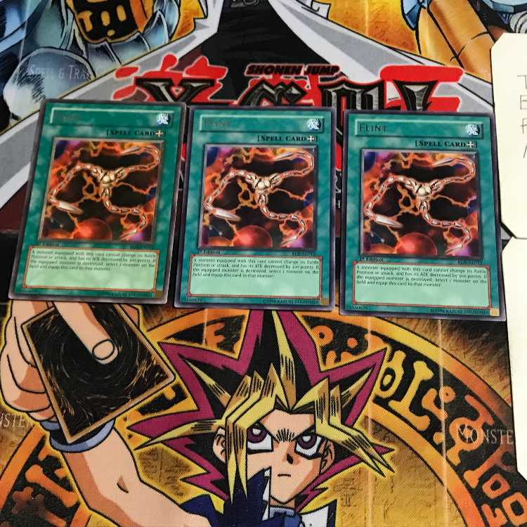 英語版 フリント 1 レア 3枚セット てら