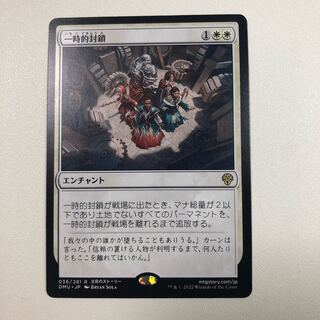 Temporary blockade Rare 389/281