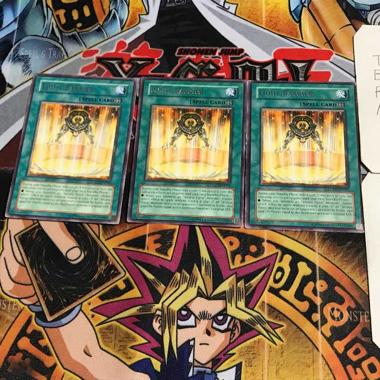 English Light Barrier 3 rare, set of 3 Tera.