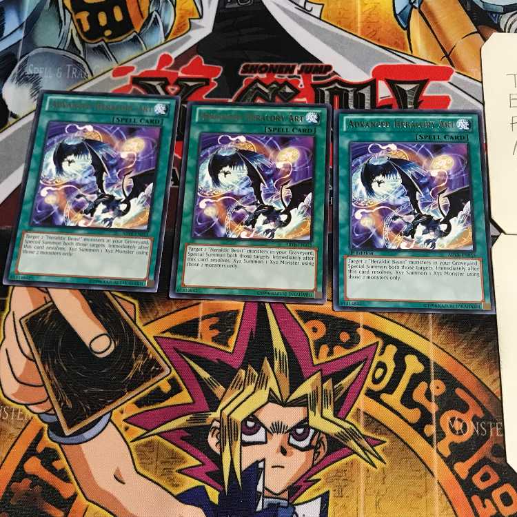 英語版 高等紋章術 7 レア 3枚セット てら