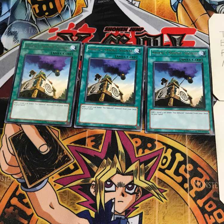 English Shien's Smoke Signal 4 rare, set of 3 Tera.