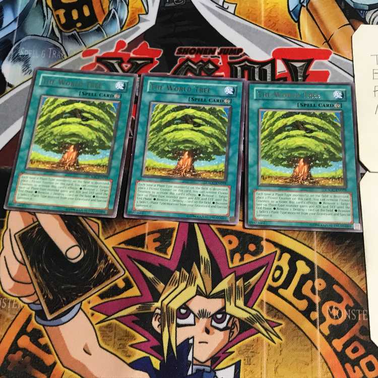英語版 世界樹 7 レア 3枚セット てら