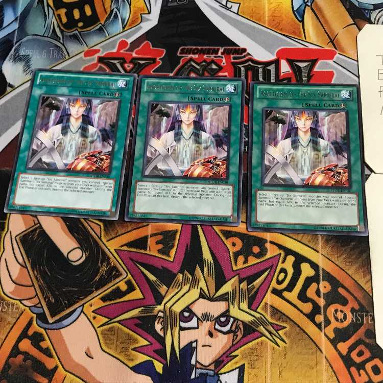 English Asceticism of the Six Samurai 2 rare, set of 3 Tera.