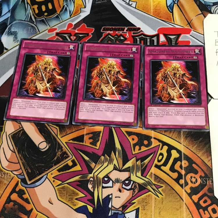 英語版 アマゾネスの意地 1 レア 3枚セット てら