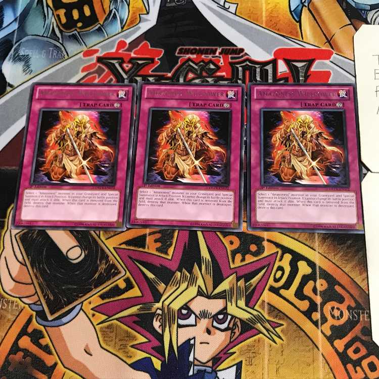 英語版 アマゾネスの意地 3 レア 3枚セット てら