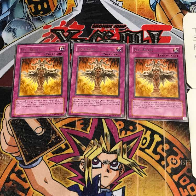 英語版 イービル・ブラスト 3 レア 3枚セット てら