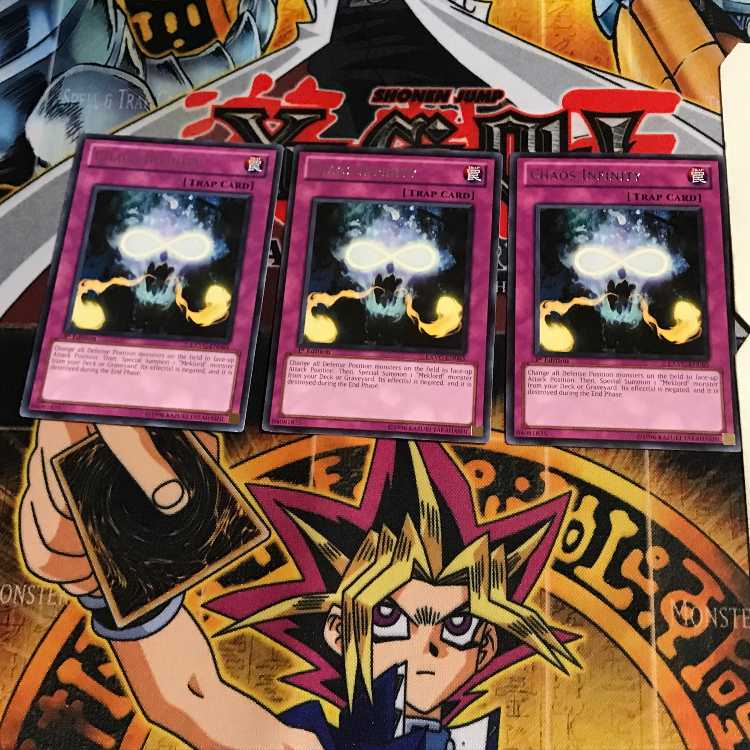 English Chaos Infinity 1 rare, set of 3 Tera.